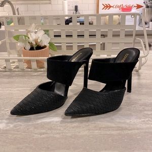 EUC, Express Mule Heels, Size 6